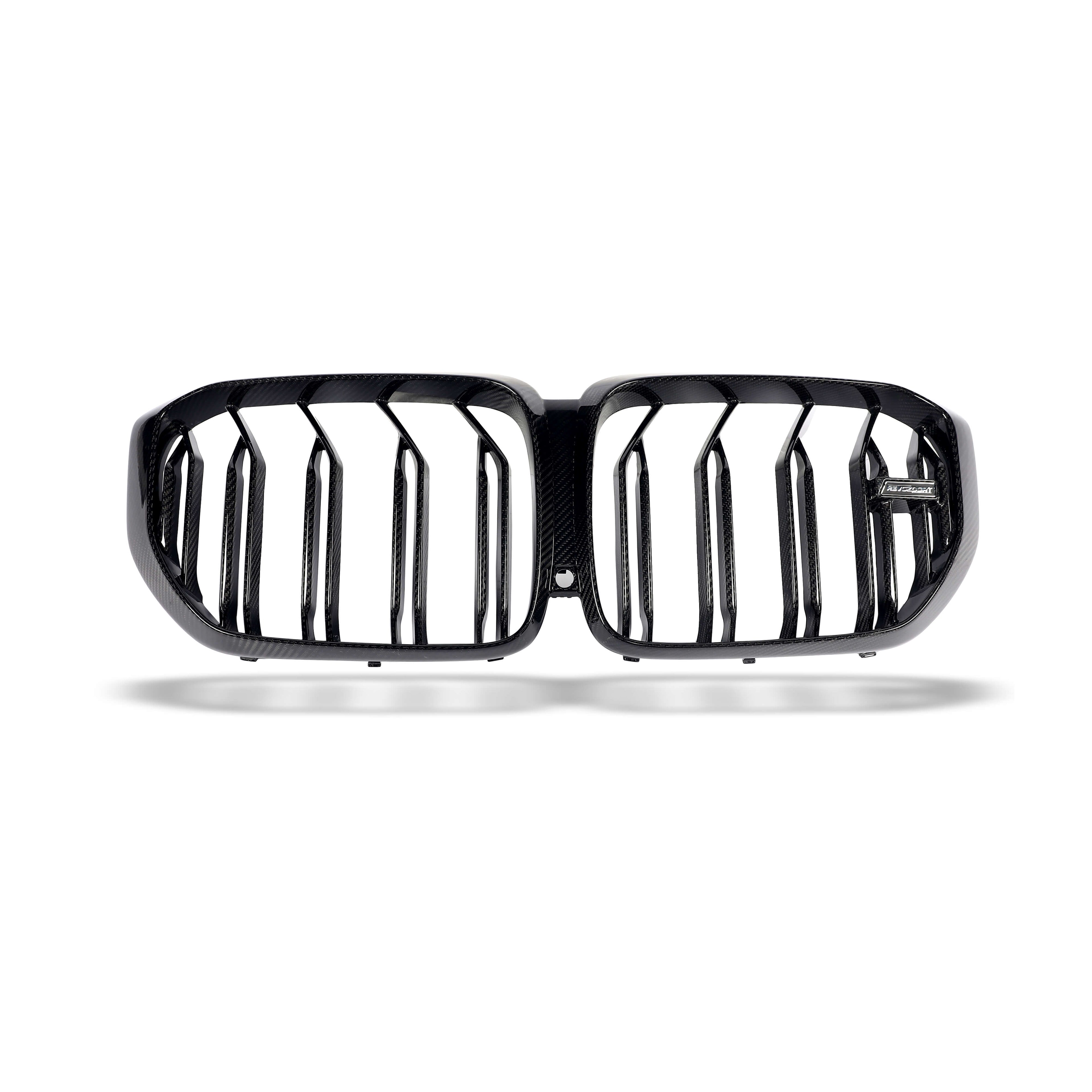 bmw-x5m-f95-pre-lci-carbon-fiber-front-grill-revozport-white-base-actual-photos