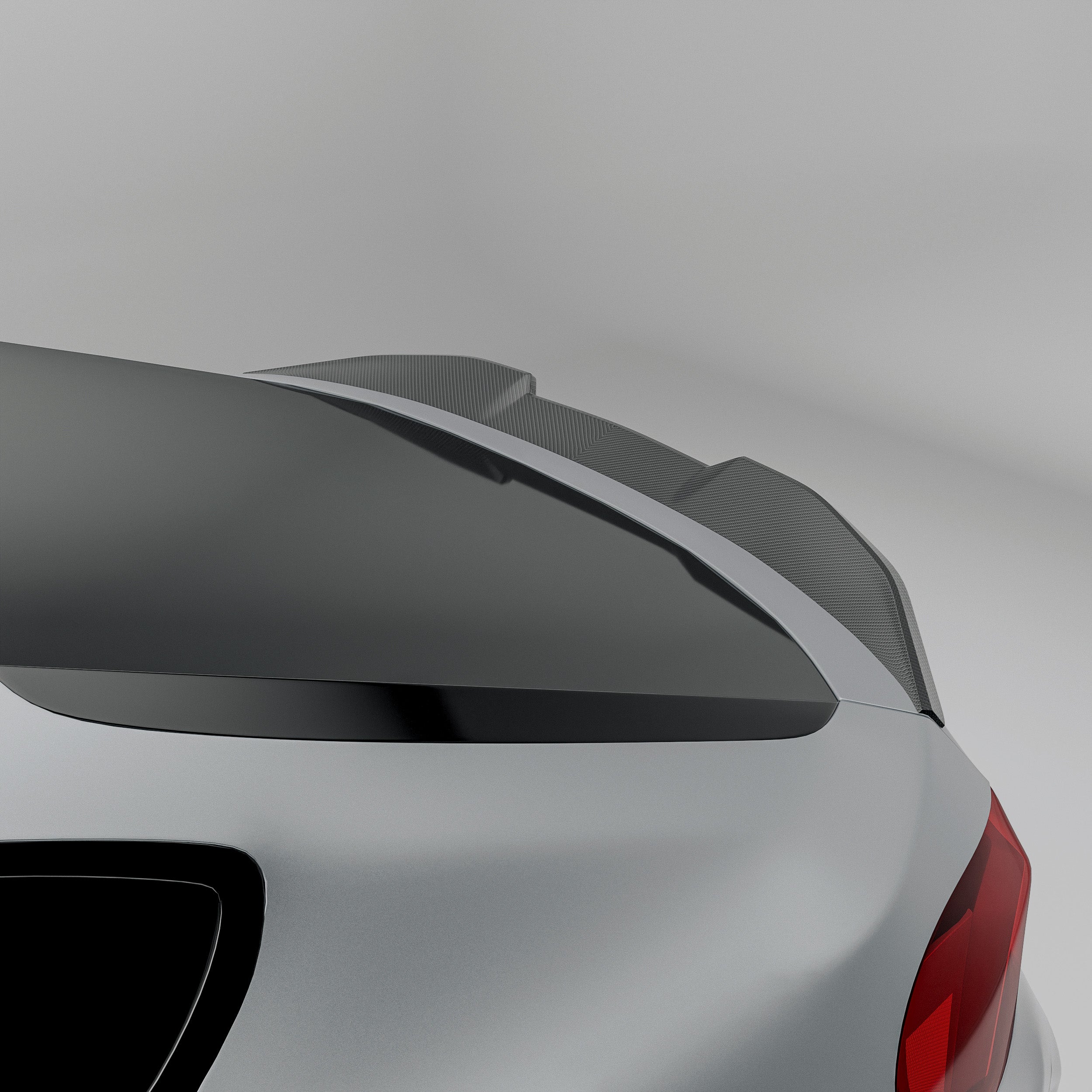 BMW X6M F96 PRE LCI Carbon Fiber Rear Spoiler
