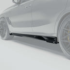 bmw-x6-g06-lci-carbon-fiber-side-skirts-installed-on-vehicle