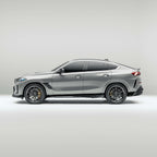 bmw-x6-g06:-side-views-of-the-carbon-fiber-body-kit-against-a-gray-background