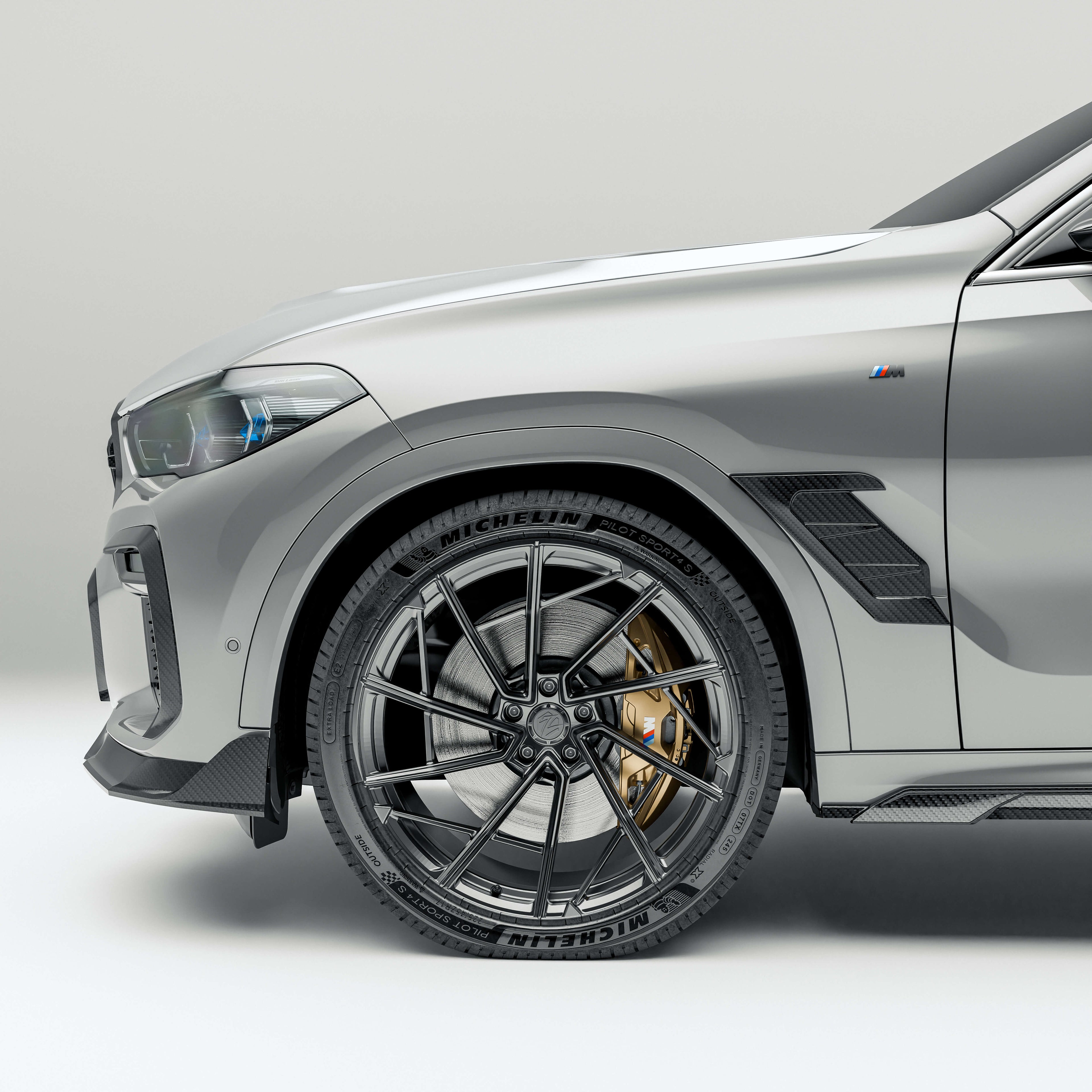 bmw-x6-g06-lci前碳纤维侧叶子板通风口