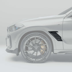 BMW X6 G06 LCI carbon fiber side fender vents