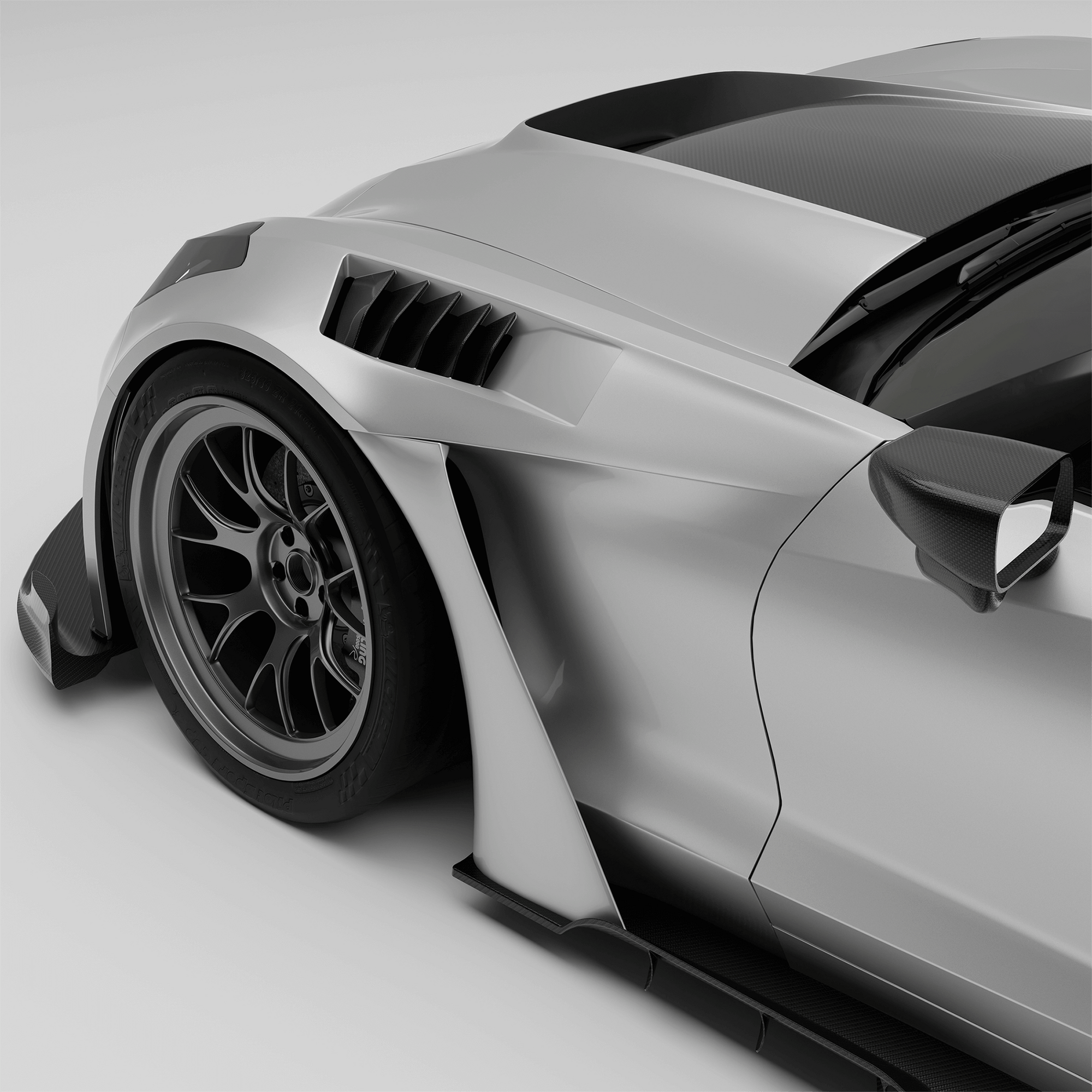 Corvette C7 Carbon Fiber Front Fenders