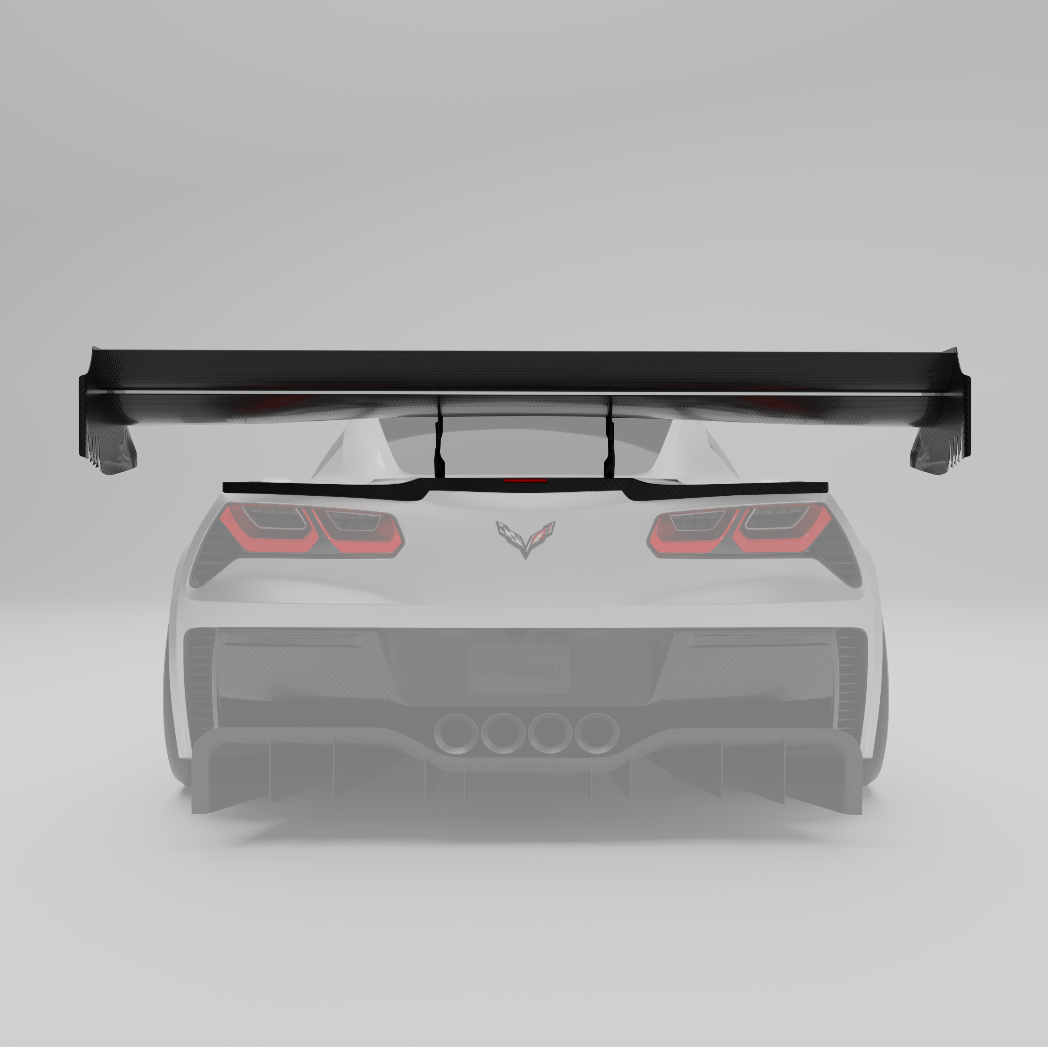 Corvette C7 Carbon Fiber Rear Wing
