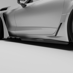 C7 Corvette Side Skirts - Revozport