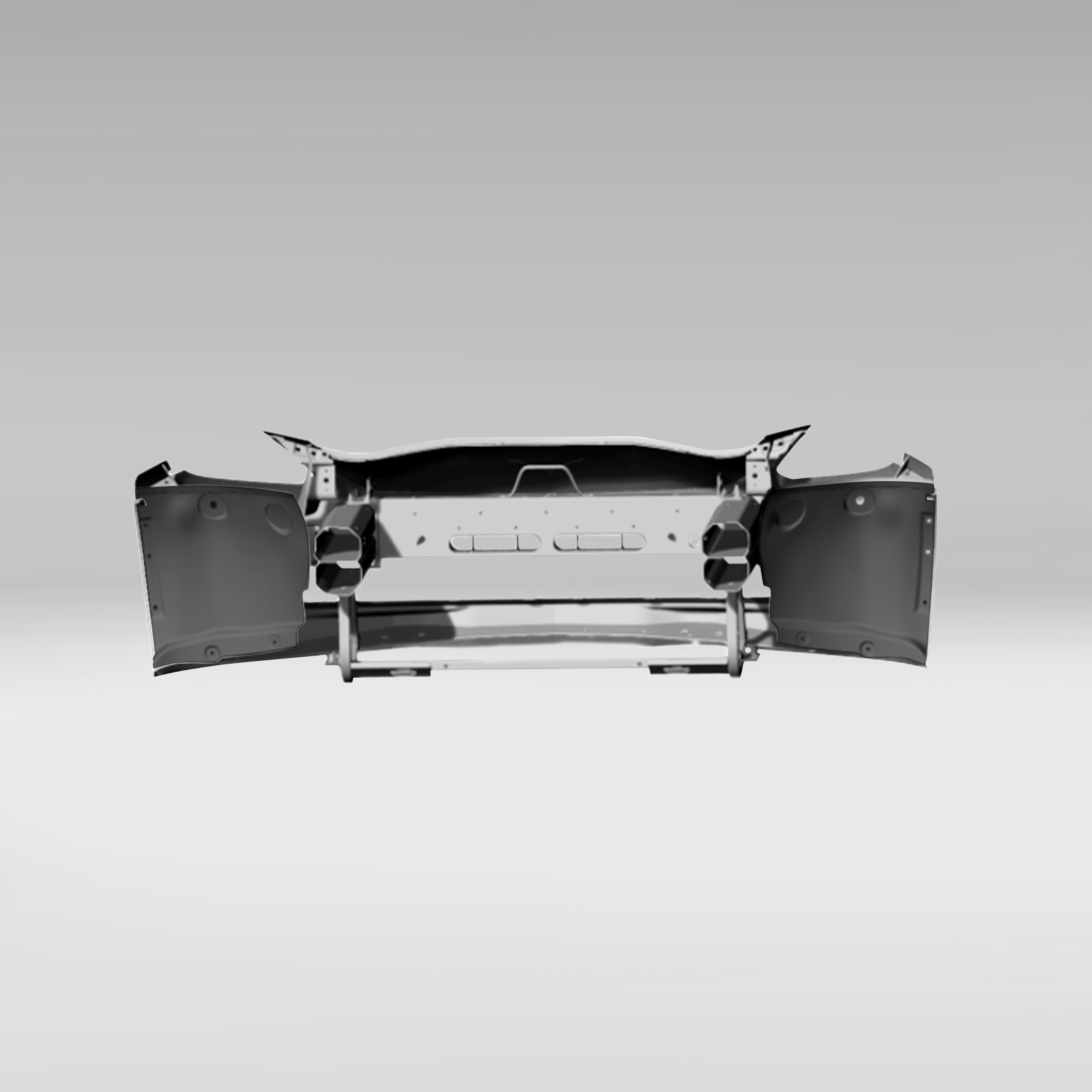 C7 Corvette Front Inner Fender Liners Renderings -Revozpor