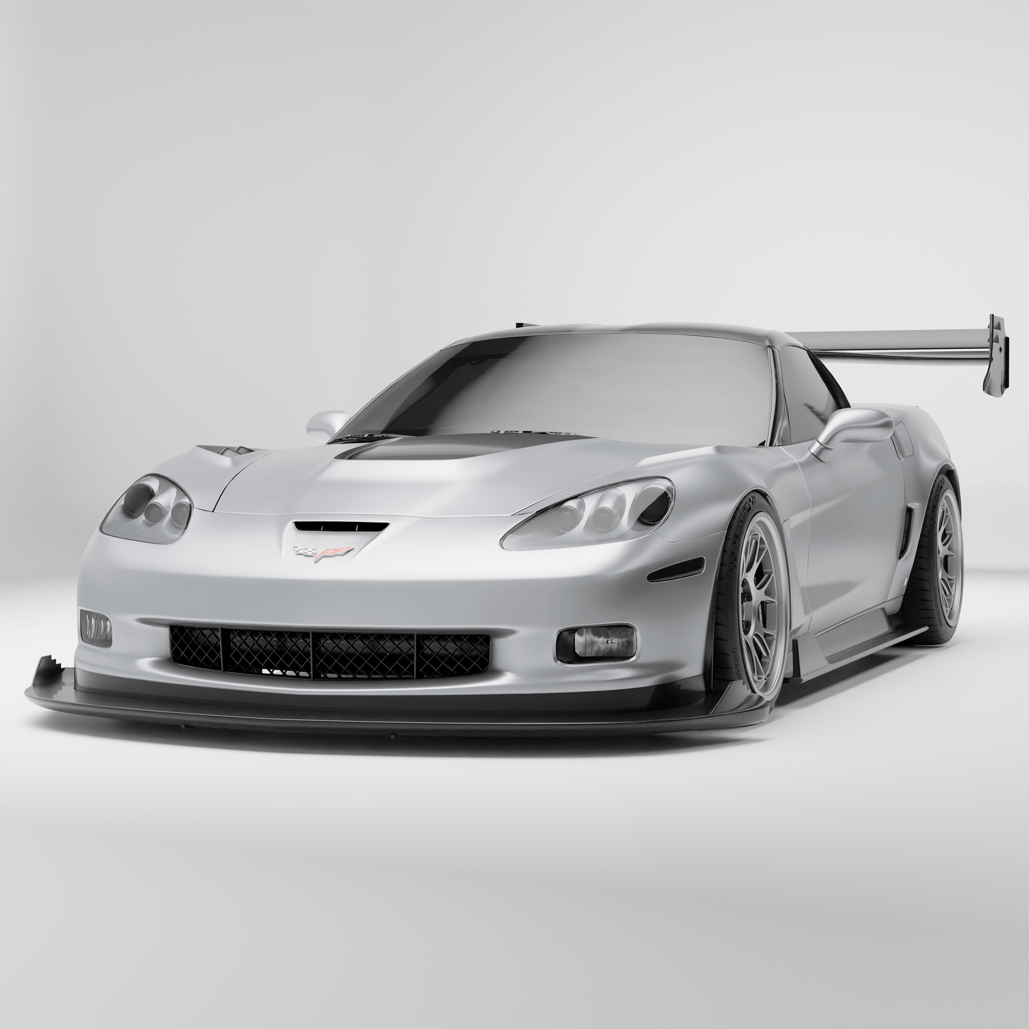 Corvette C6 Carbon Fiber Splitter & Air Dam