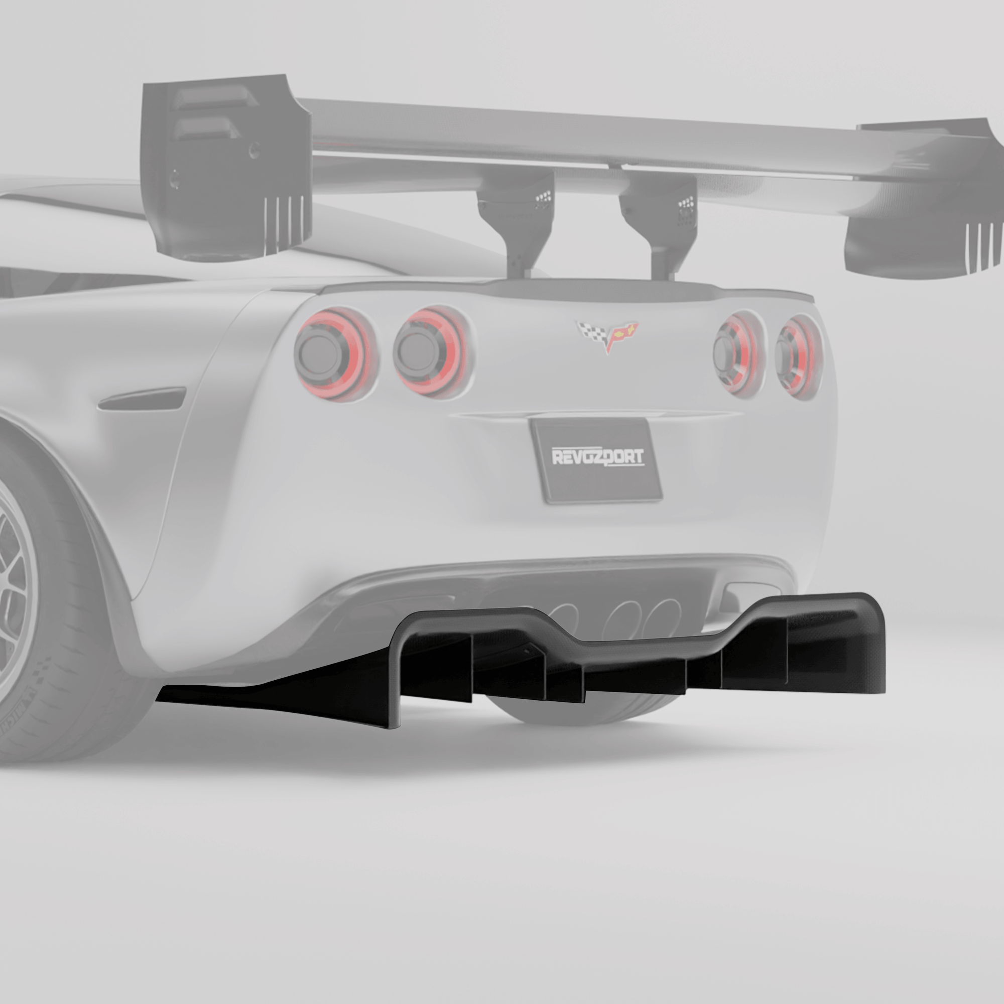 Corvette C6 Carbon Fiber Rear Diffuser