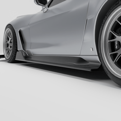 Corvette C6 Carbon Fiber Side Skirts