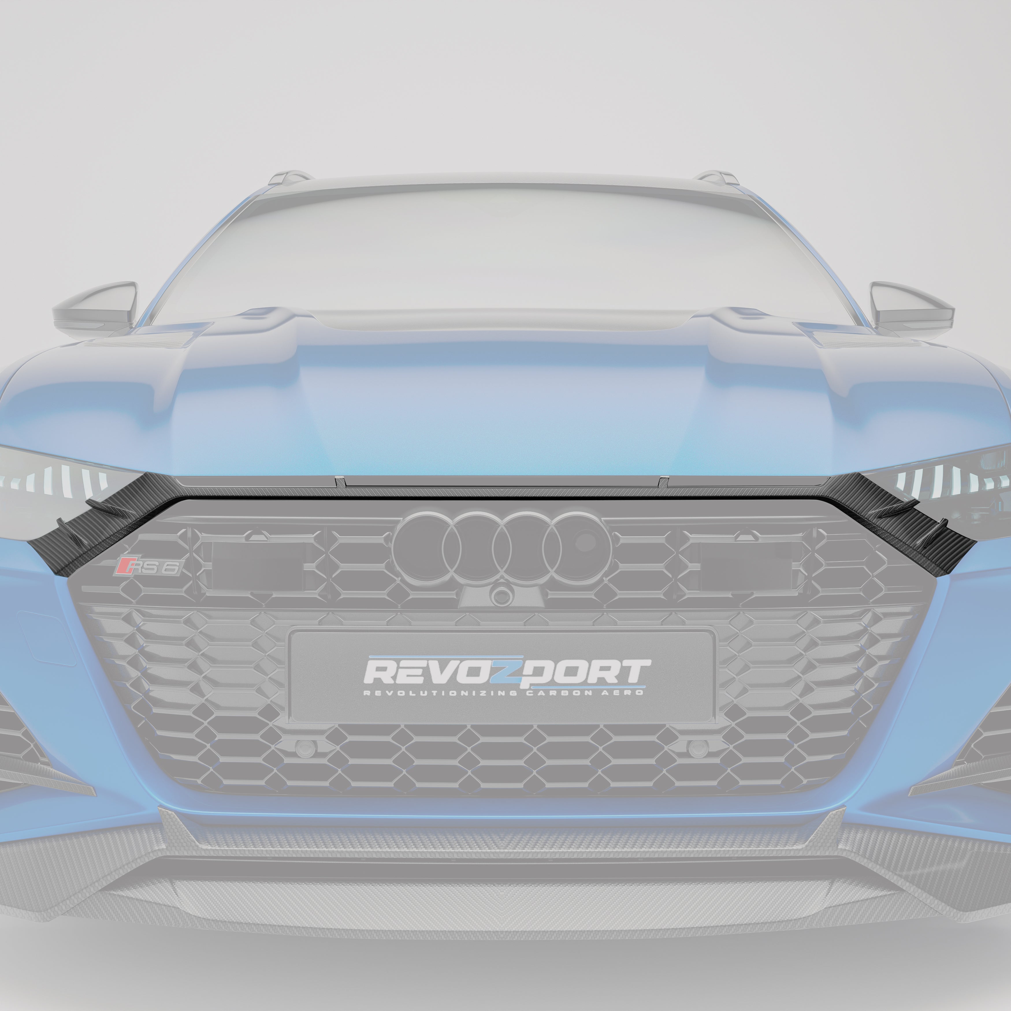 Audi RS6 C8 Carbon Fiber Front Grill