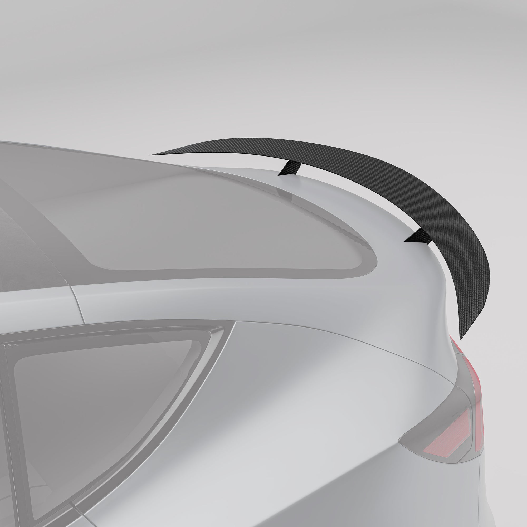 Tesla Model Y 2021-2024 Carbon Fiber Rear Spoiler
