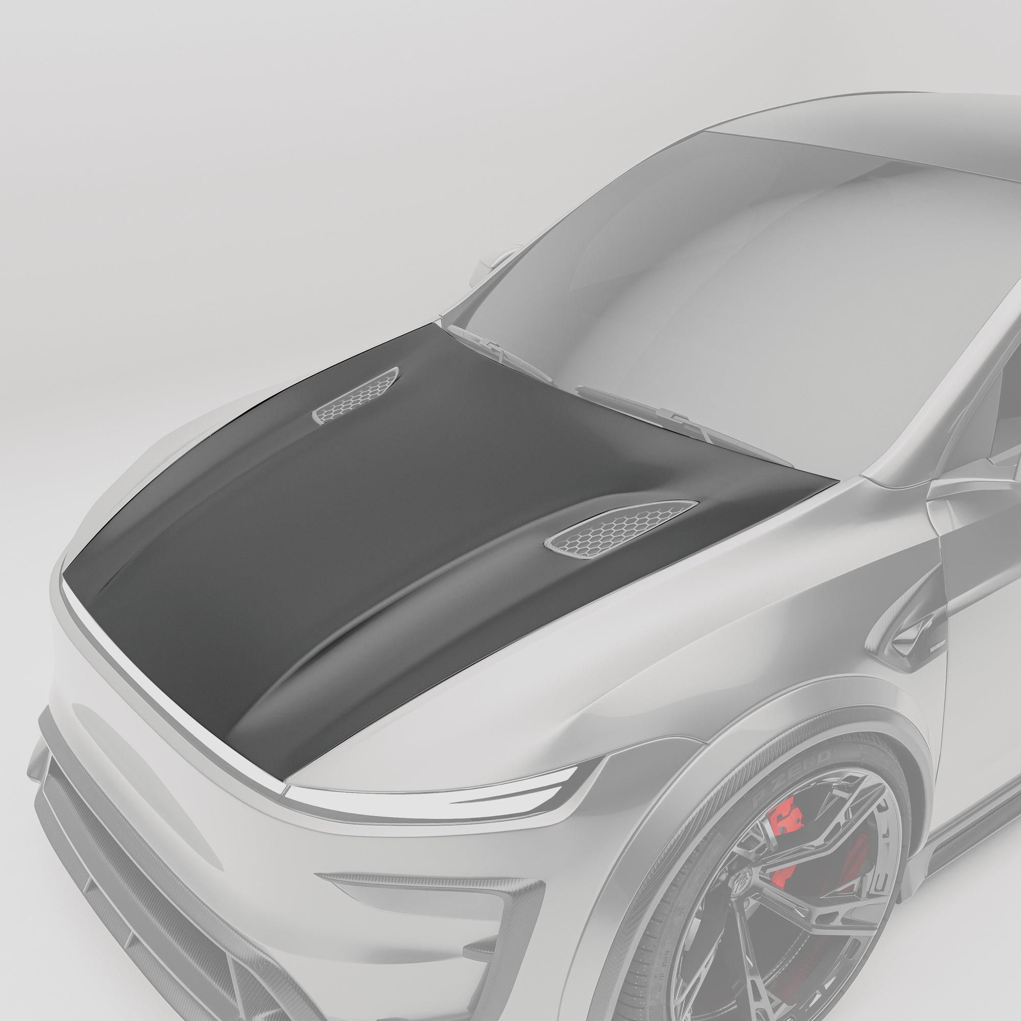 Tesla Model Y Juniper Carbon Fiber Hood