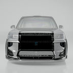 zeekr-9x-carbon-fiber-front-bumper-kit-—-veloire-by-revozport-with-high-gloss-finish