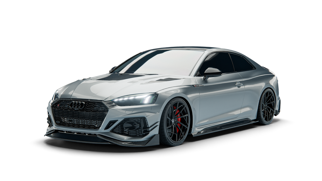 Audi RS5 B9.5 Coupe Street Program with RevoZport carbon exterior components