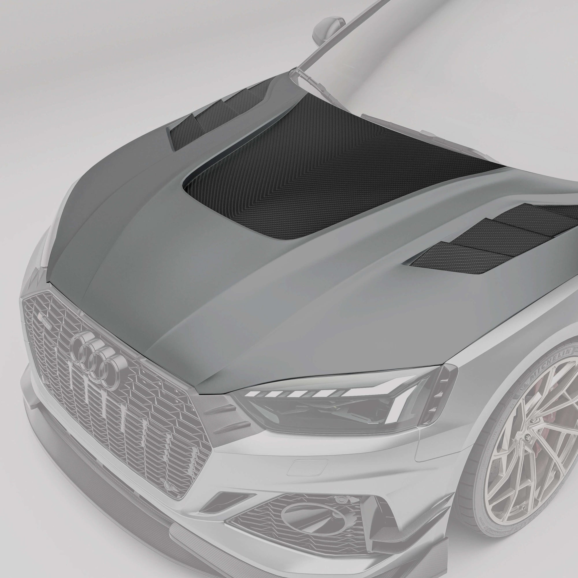Audi RS5 B9.5 Coupe Carbon Fiber Hood