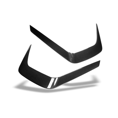 BMW M8 F91 F92 F93 Carbon Fiber Front Bumper Canards