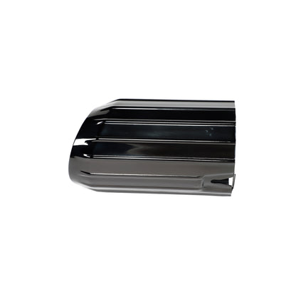 Black Stainless Steel Tailpiece Actual Product Image