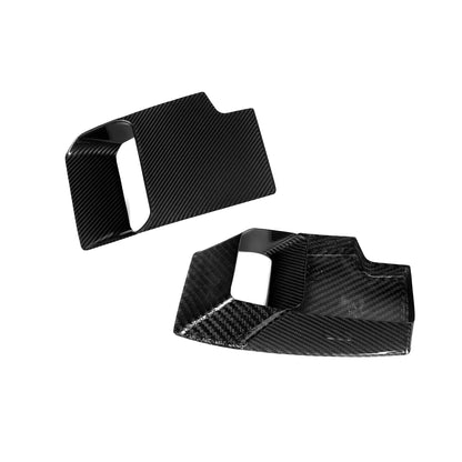 BMW M2 G87 Carbon Fiber Front Bumper Block-Off Plates