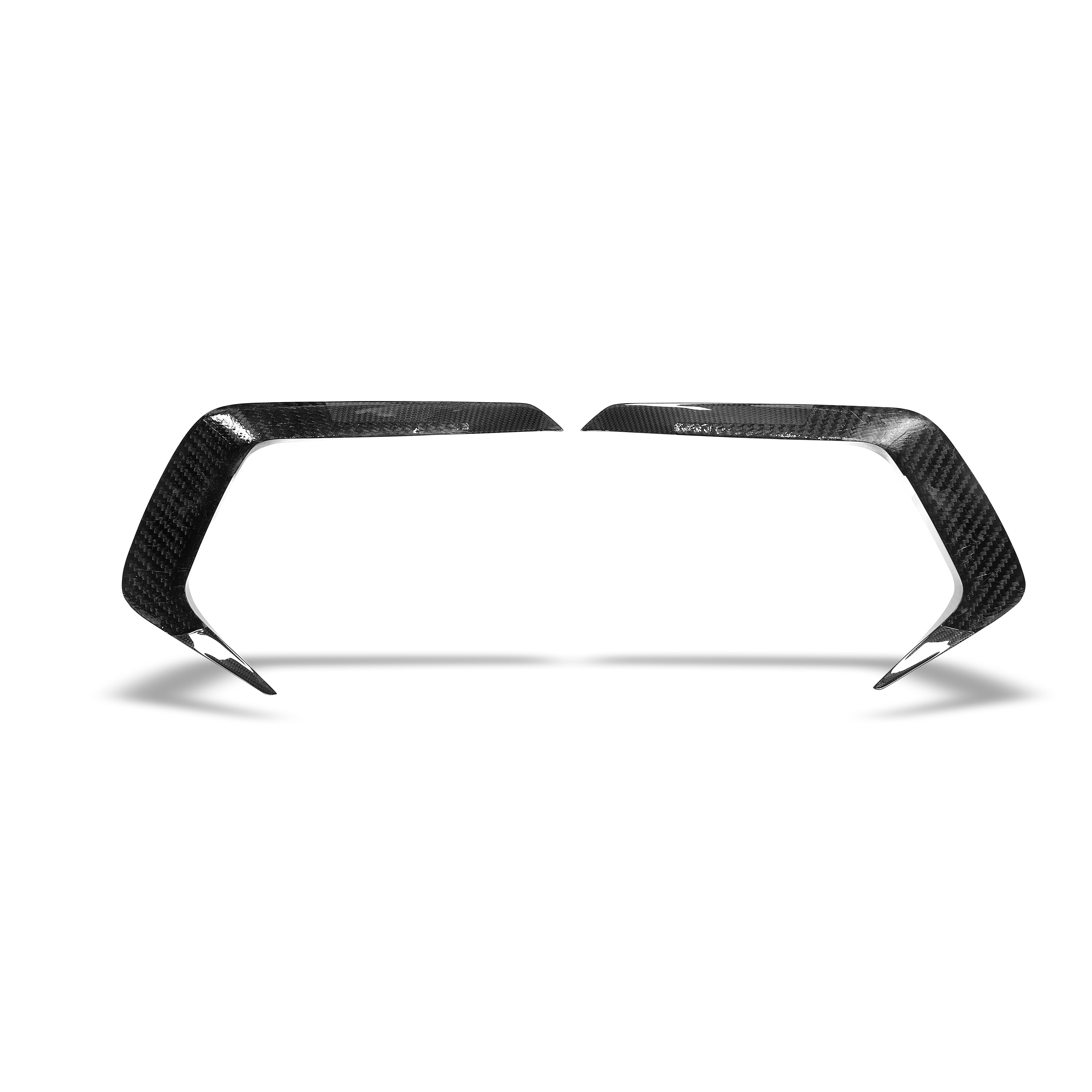 BMW M8 F91 F92 F93 Carbon Fiber Front Bumper Canards