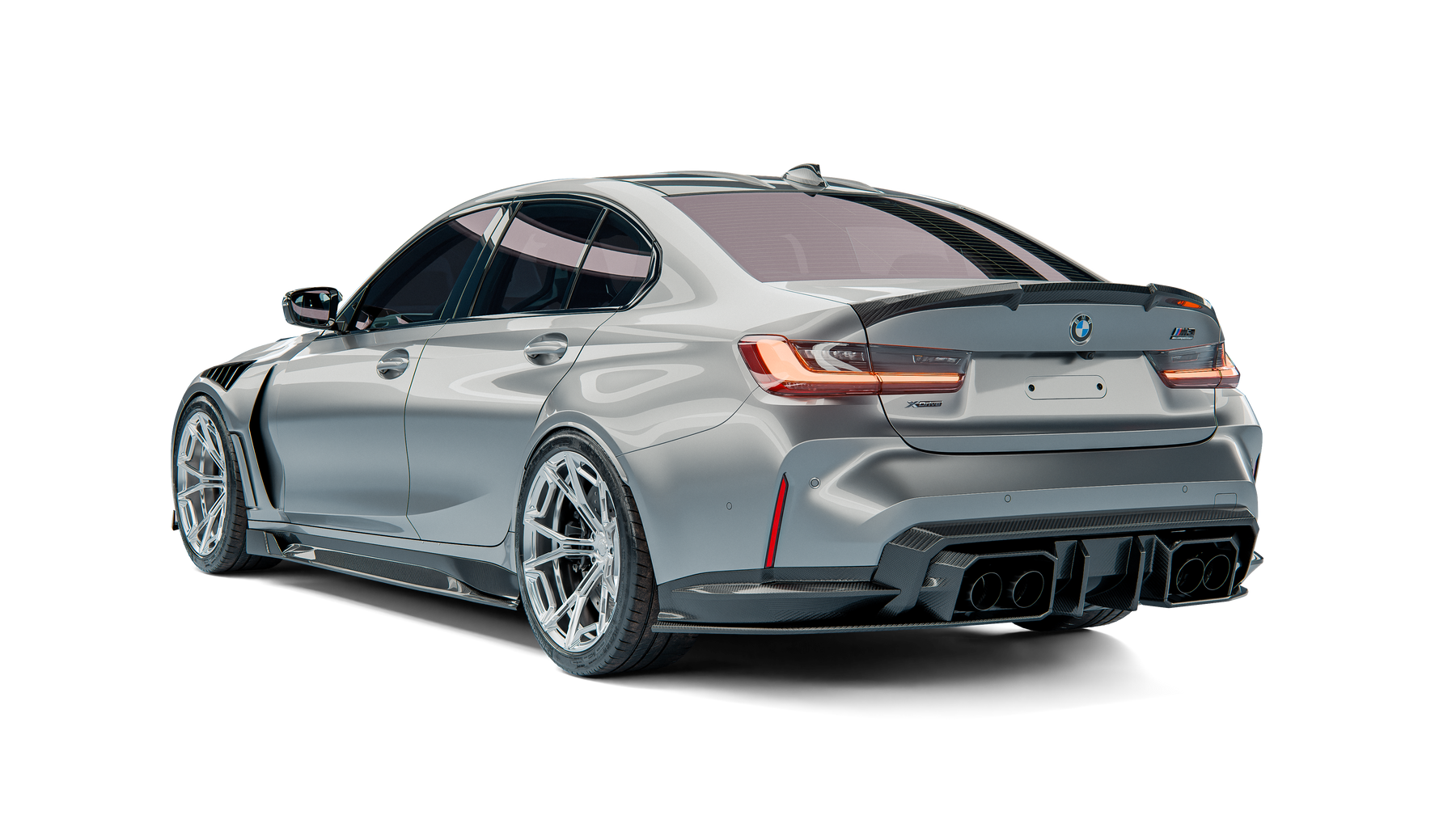 BMW M3 G80 Complete Street Program rear view