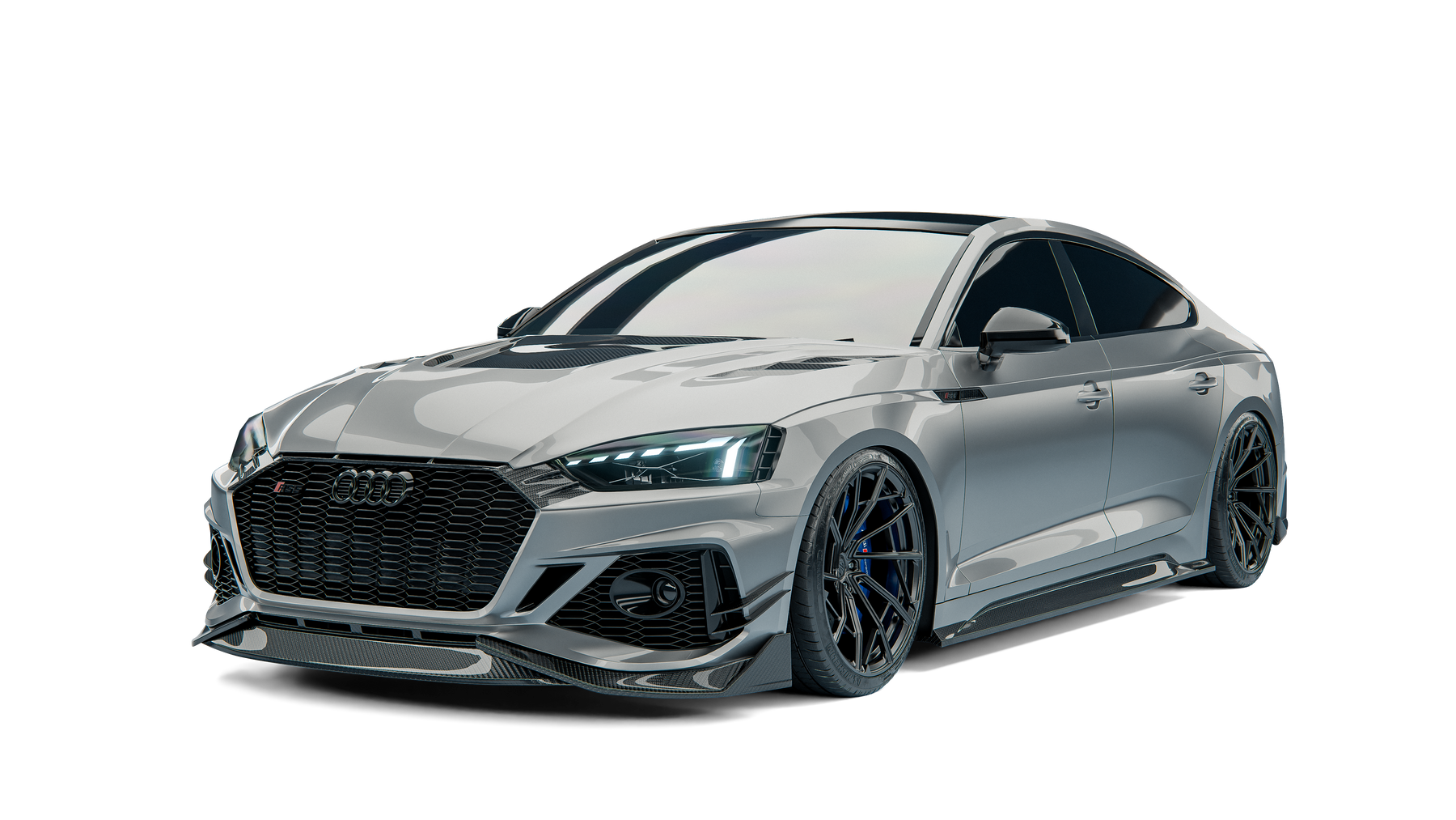 Audi RS5 B9.5 Sportback Street Program front three-quarter view