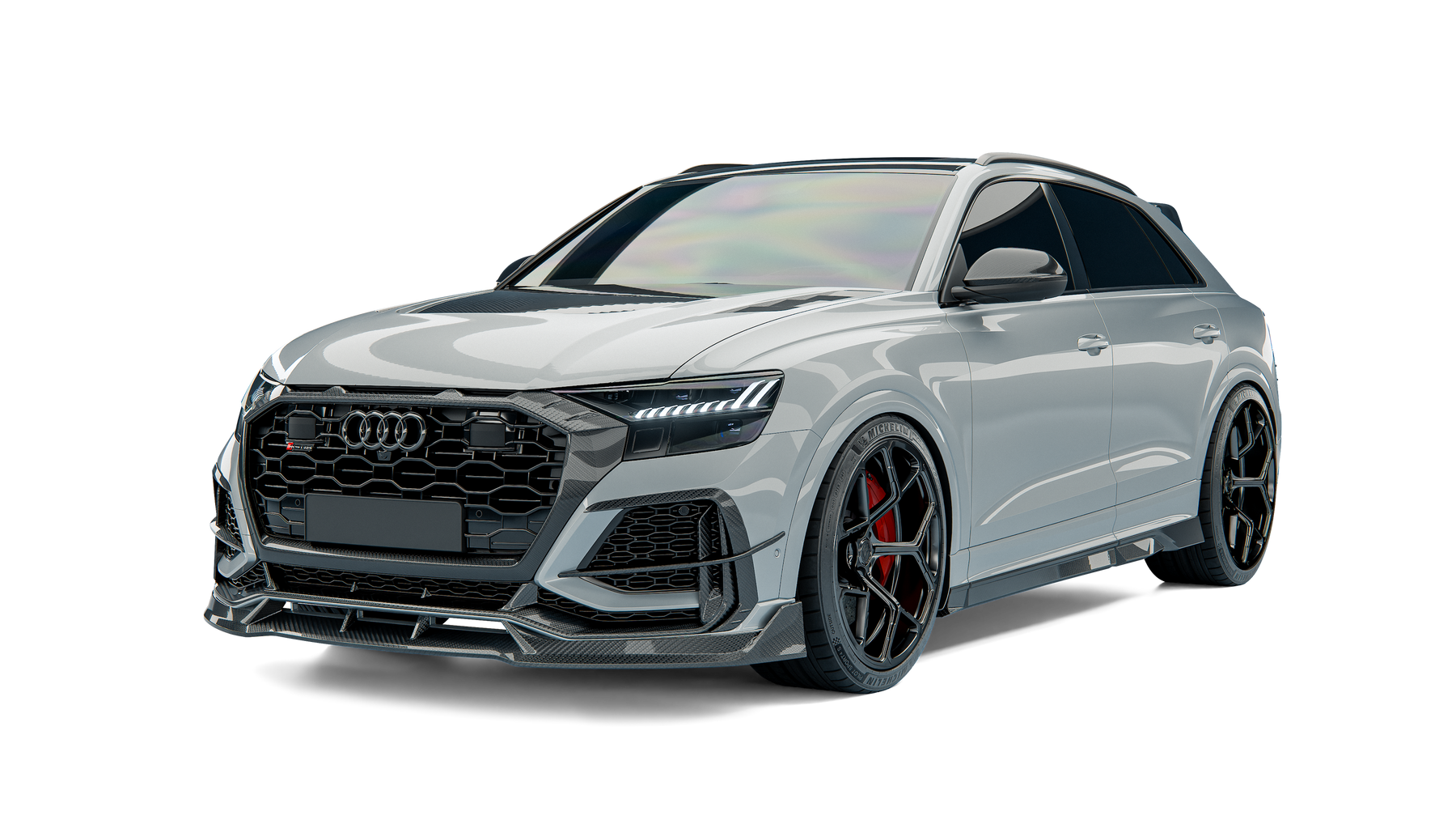 Audi RSQ8 Pre-LCI SUV Street Program front three-quarter view