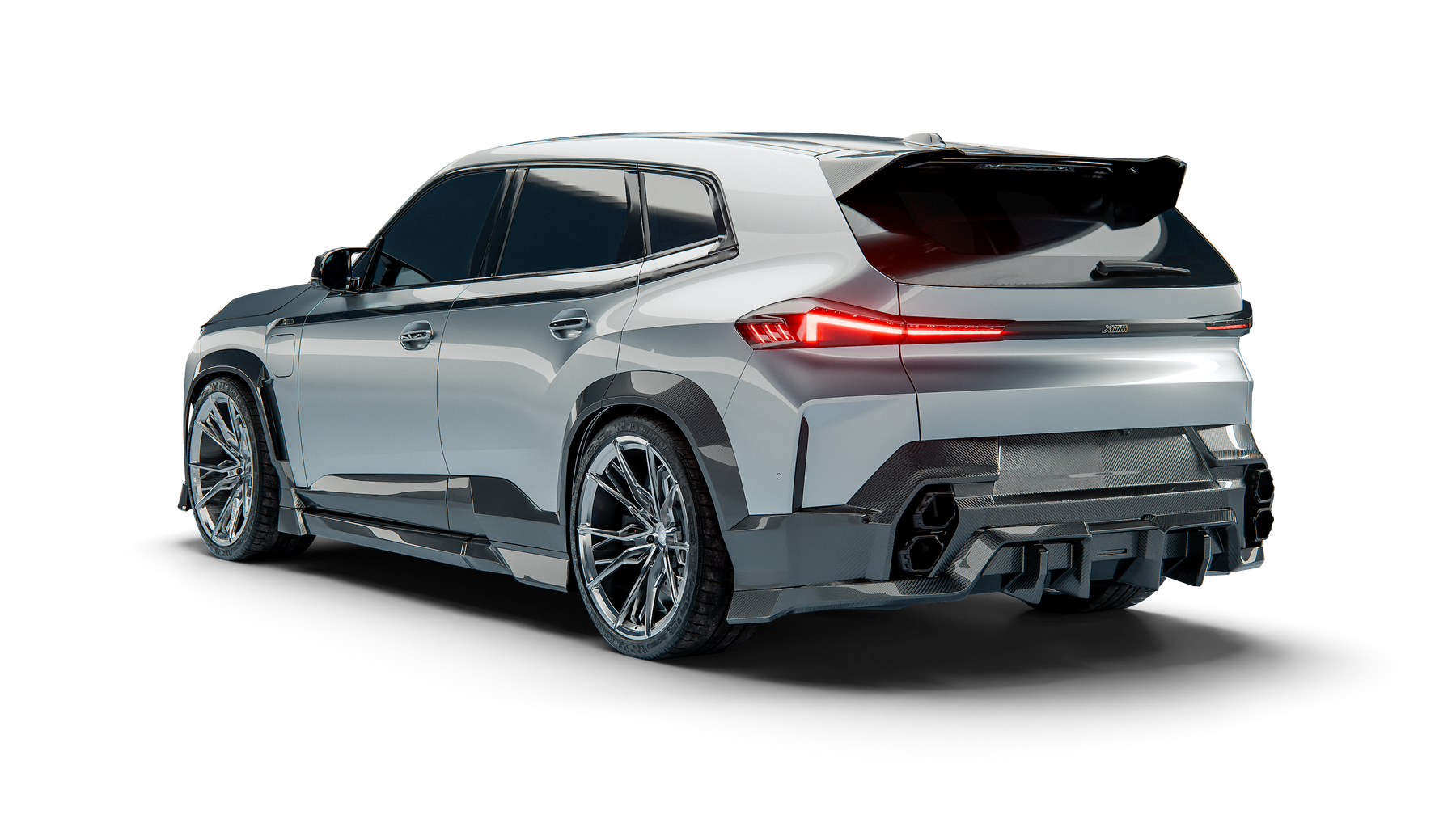 BMW XM G09 SUV Street Program rear three-quarter view