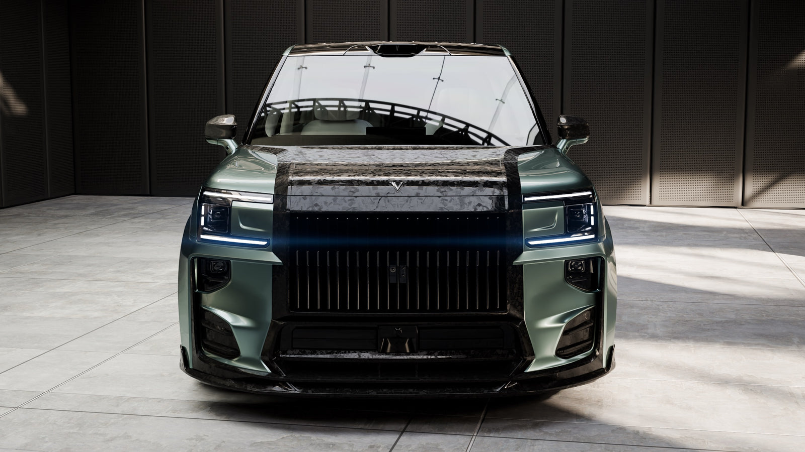 Front view of the Veloire 9X.