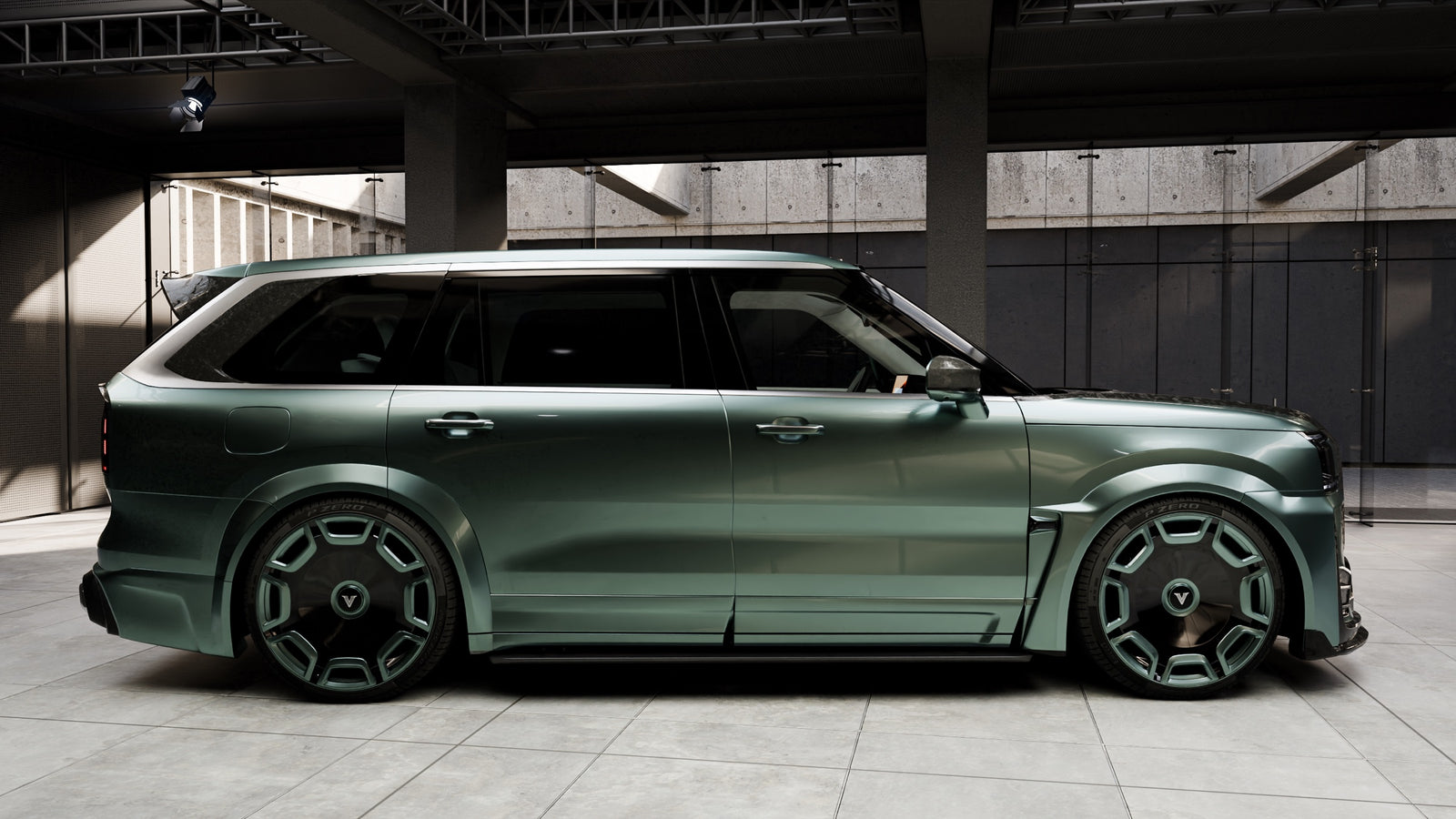 Veloire 9X in full side profile.